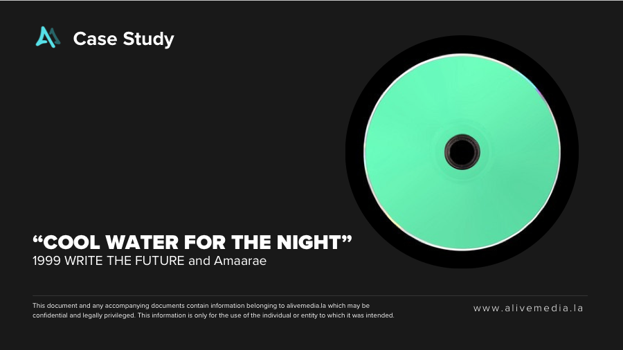 1999 Write The Future and Amaarae cOoL WATeR foR thE nIGHT campaign thumbnail