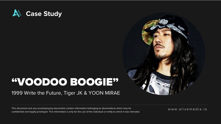 1999 Write the Future, Tiger JK & YOON MIRAE VOoDOo BOogie 1999 Write the Future, Tiger JK & YOON MIRAE VOoDOo BOogie campaign thumbnail