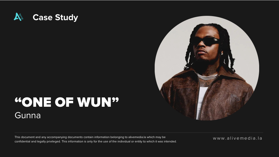 Gunna one of wun campaign thumbnail