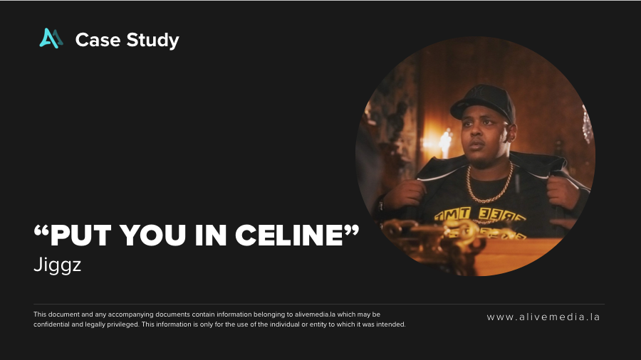 Jiggz Put You In Celine campaign thumbnail