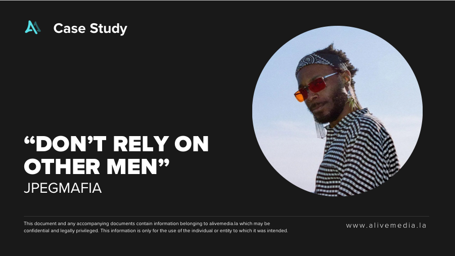 JPEGMAFIA don't rely on other men campaign thumbnail