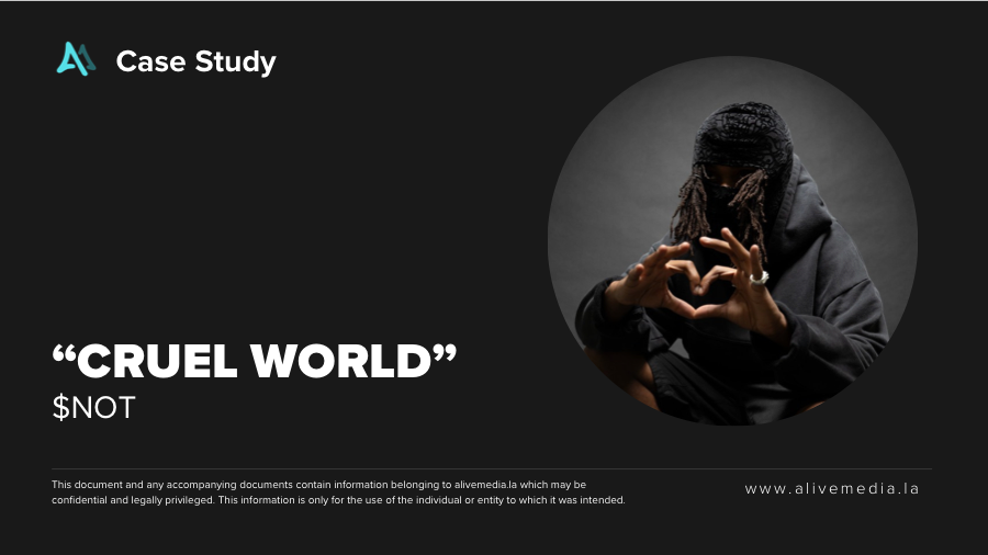 $NOT CRUEL WORLD campaign thumbnail
