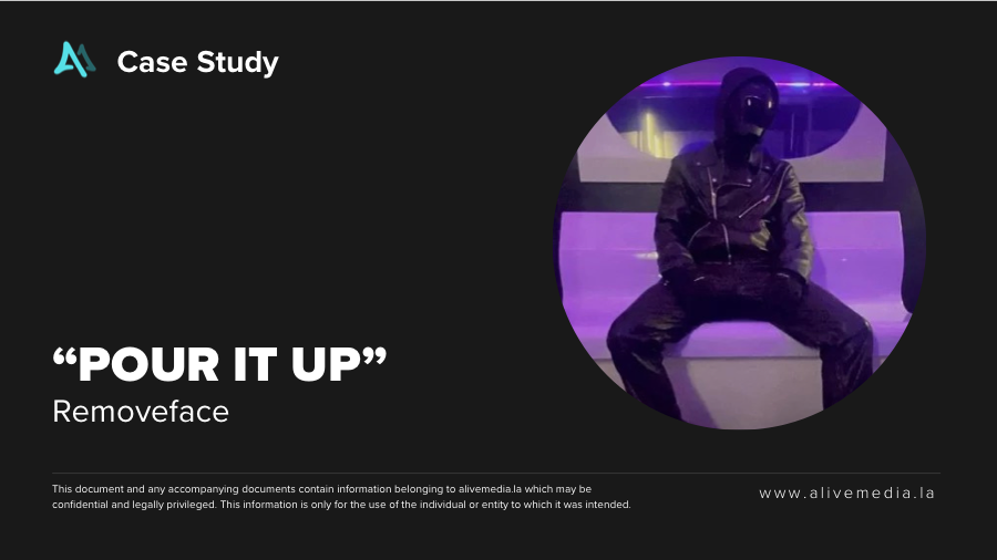 Removeface POUR IT UP campaign thumbnail