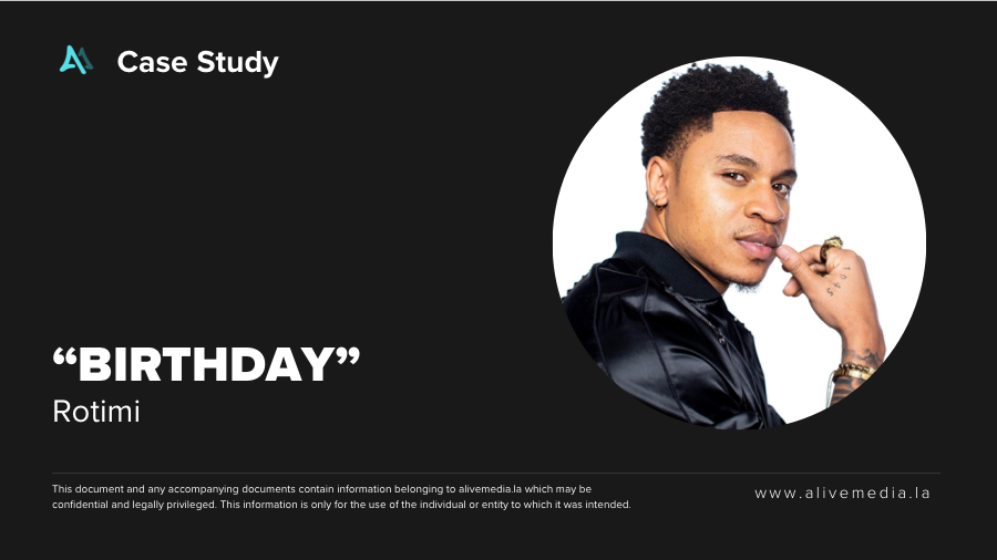 Rotimi Birthday campaign thumbnail
