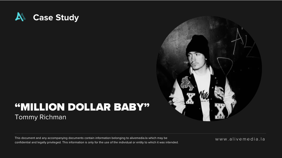 Tommy Richman MILLION DOLLAR BABY campaign thumbnail